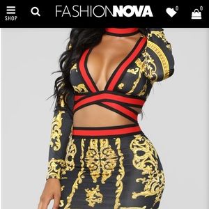 Fashion Nova 2 piece set